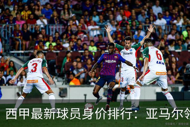 西甲最新球员身价排行：亚马尔领衔，皇马和巴萨强势包揽